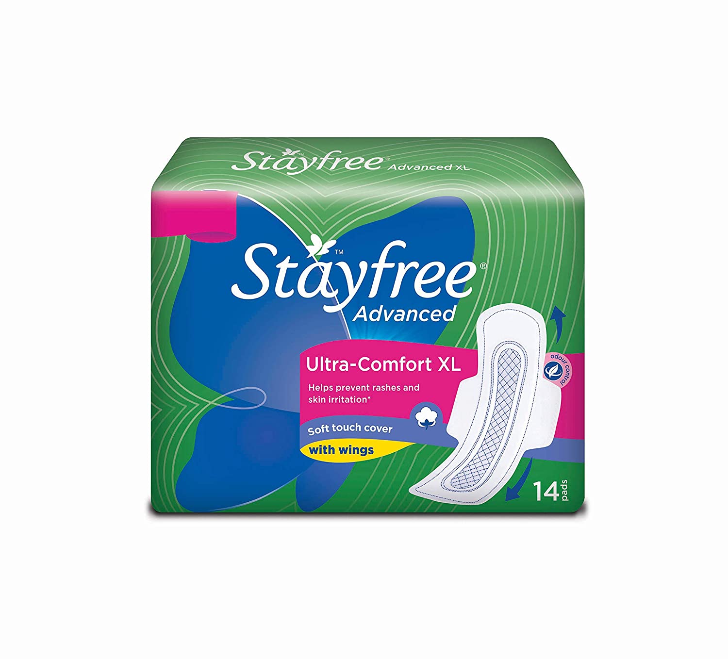 STAYFREE ULTRA COMFORT XL SOFT 14 PADS          